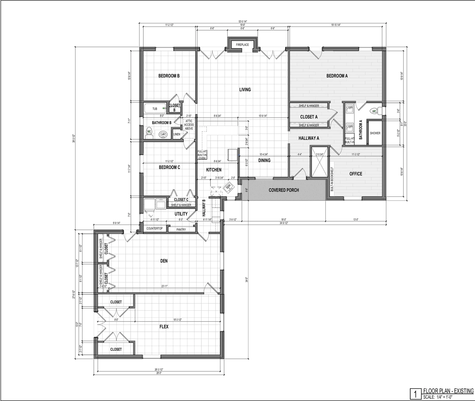 Residential Remodel: Floor Plan