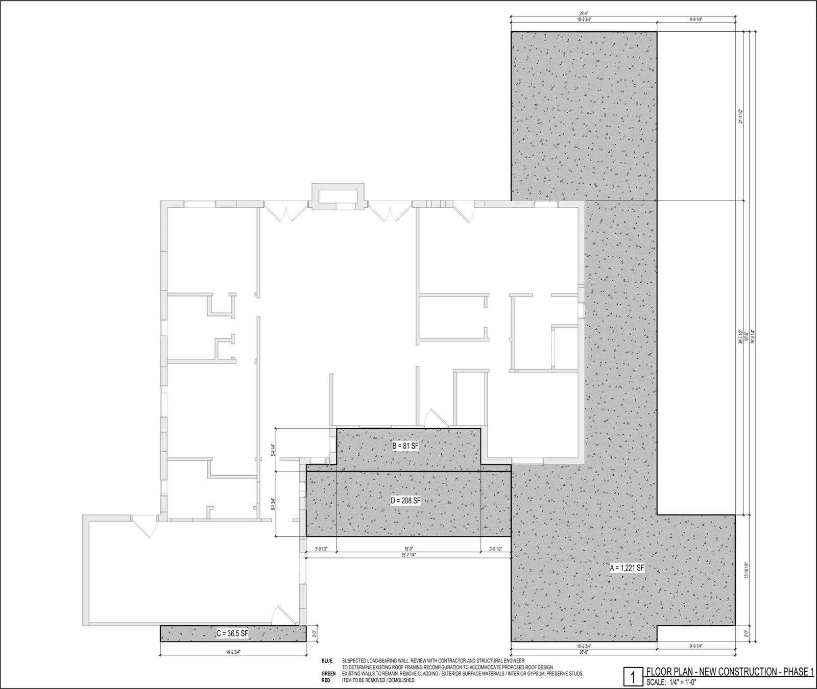 Residential Remodel: Plan Study