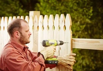 Residential fence installation reviewed for HOA requirements